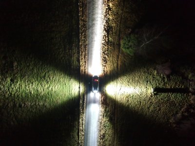 Zoom bild av LED ramp 180w